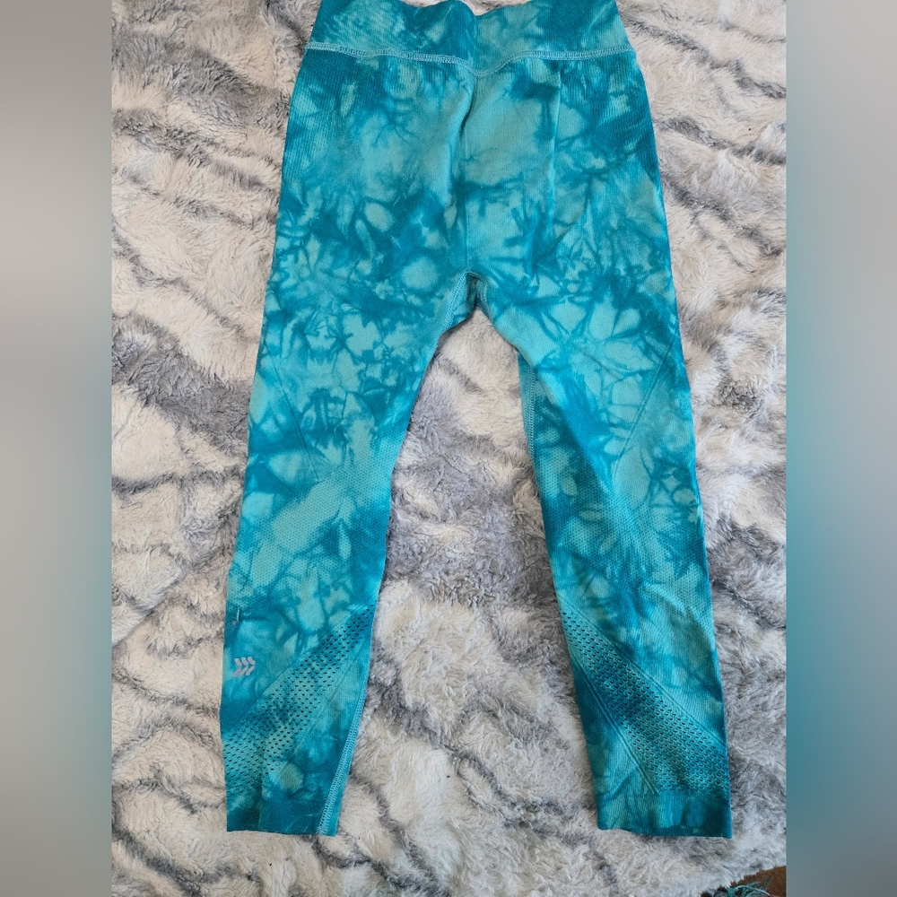 All in motion,  tie dye leggings girls 6x